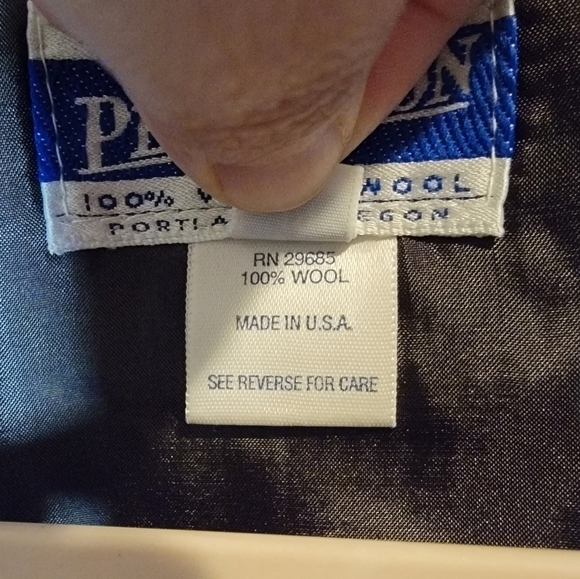 Pendleton Pink and Gray 100% Wool‎ Jacket Size 10 NEW - Picture 5 of 8